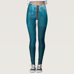 Beautiful Ocean Waves Leggings