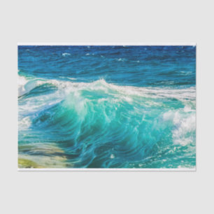 Beautiful Ocean Waves Tissue Paper