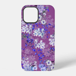 Beautiful Oil Painted Flowers and Branches Tiny Fl iPhone 12 Case