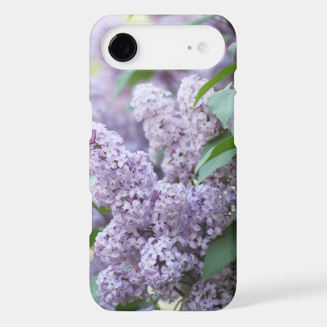 Beautiful Old Fashioned Pastel Purple Lilacs Case-Mate iPhone Case (Back)