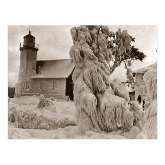 Beautiful Old Rustic Vintage Lighthouse Photos Postcard