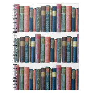 Beautiful old vintage books, book spines