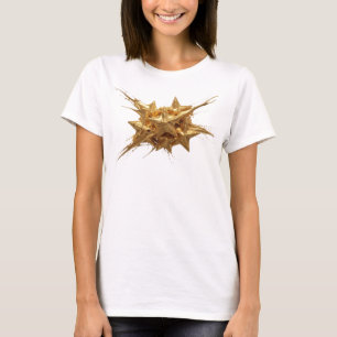Beautiful Orange Abstract Stars Custom Creation T-Shirt