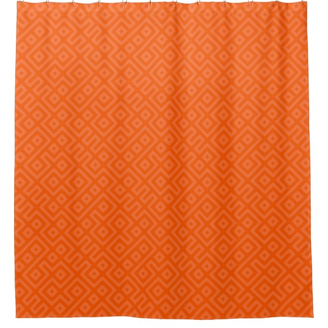 Beautiful Orange Geometric Endless Pattern (Front)