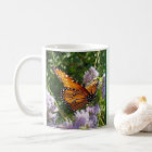 Beautiful Orange Monarch Butterfly Photo Floral