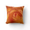 Beautiful Orange Rose Throw Pillow
