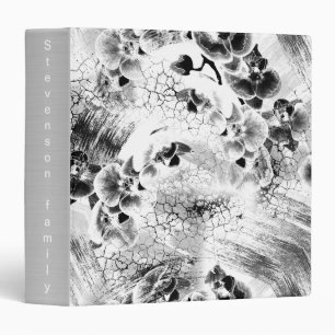 Beautiful orchid stylish binder