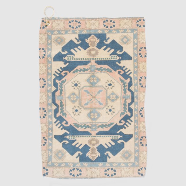 Beautiful Oriental Antique Kilim Rug  Golf Towel (Front)