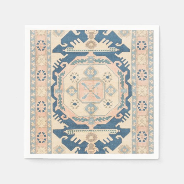 Beautiful Oriental Antique Kilim Rug  Napkin (Front)