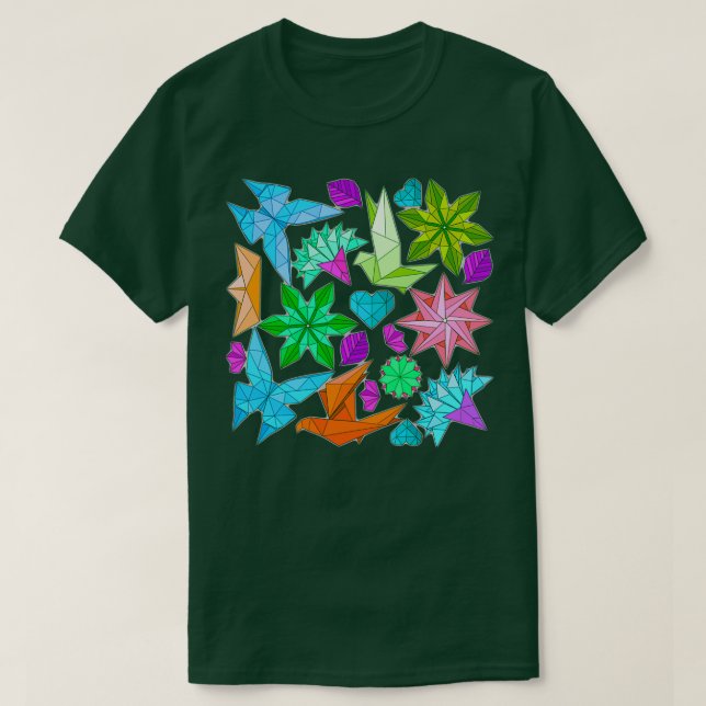 Beautiful origami T-Shirt (Design Front)