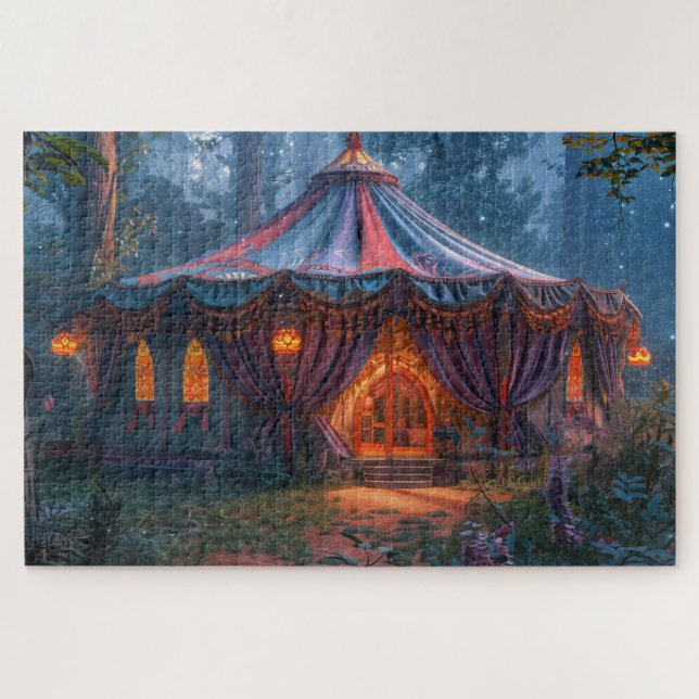Beautiful Ornate Gypsy Tent Jigsaw Puzzle (Horizontal)