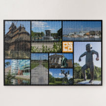 Beautiful Oslo. horizontal, Norway, Jigsaw Puzzle