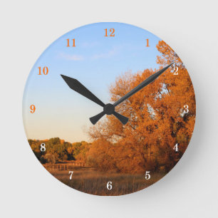 Beautiful Outdoor Scenery Wall Clock