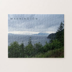 Beautiful Pacific Northwest with Trees Jigsaw Puzzle