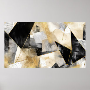 Beautiful painted background Poster