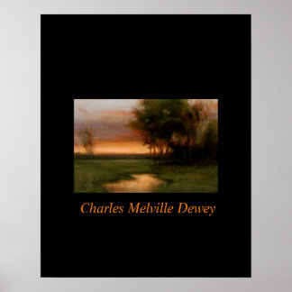 Beautiful Painting by American Tonalist Artist Poster