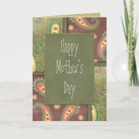Beautiful Paisley Birthday design