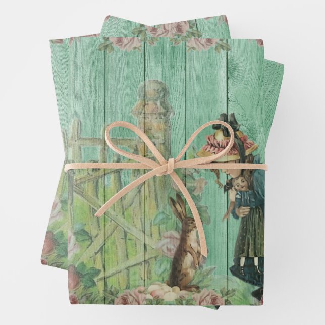 Beautiful paper for your Easter gifts (In situ)