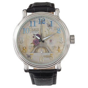 Beautiful Paris France Eiffel Tower Watch