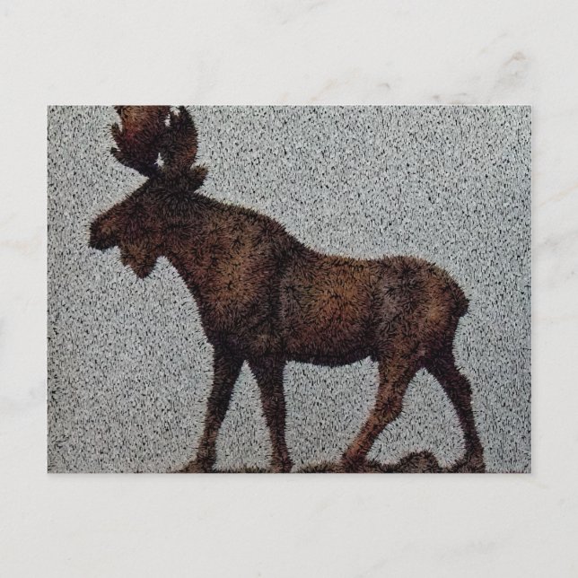 Beautiful Park City Moose Gear Postcard (Front)