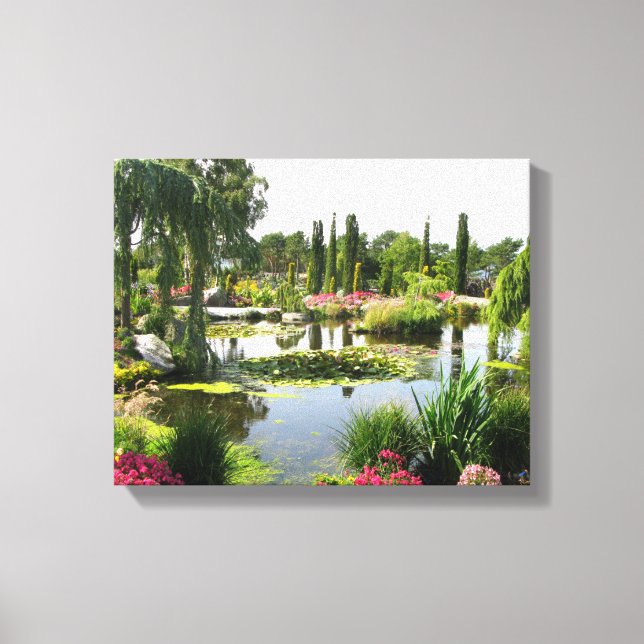 Beautiful Park Decorative Photo Canvas Print (Front)