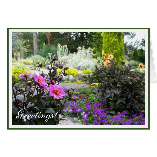Beautiful Park Photo with adjustable Frame (Front Horizontal)