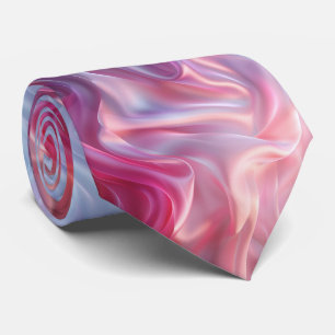 Beautiful Pastel ColorsChic Elegant Chiffon Effect Tie