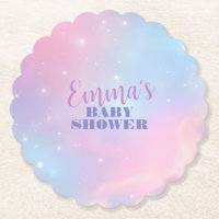 Beautiful Pastel Pink Lavender Cosmic Galaxy