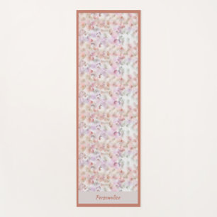 Beautiful Pastel Watercolor Zen Yoga Namaste Mat