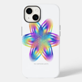 Beautiful pattern of titanium colours - iPhone 14 case