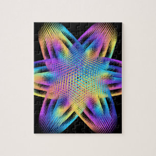 Beautiful pattern of titanium colours - jigsaw puzzle