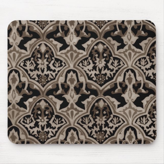 Beautiful pattern Sepia Mouse Pad (Front)