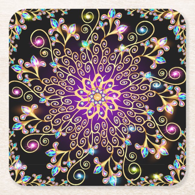 Beautiful Patterns Coaster Set (Front)