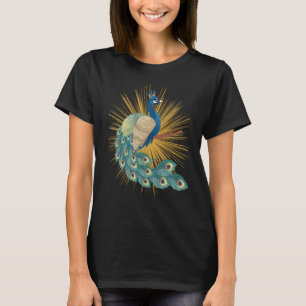 Beautiful Peacock Delightful Cheerful Animal T-Shirt