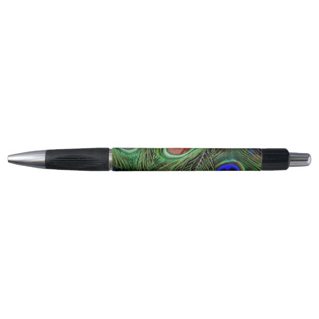 Beautiful Peacock Feathers  Pen (Front)