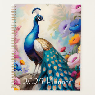 Beautiful Peacock Planner