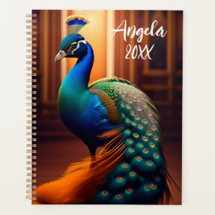 Beautiful Peacock Planner