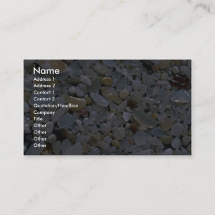 Beautiful Pebbles from Mazatlan, Mexico Business Card