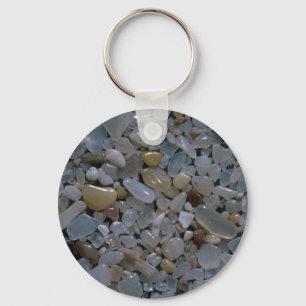 Beautiful Pebbles from Mazatlan, Mexico Keychain