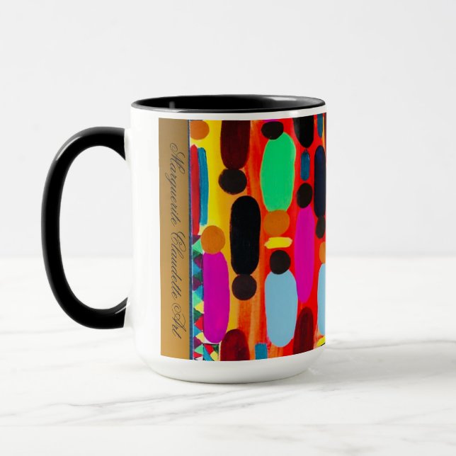 Beautiful People Combo Mug, 15 oz Mug (Left)