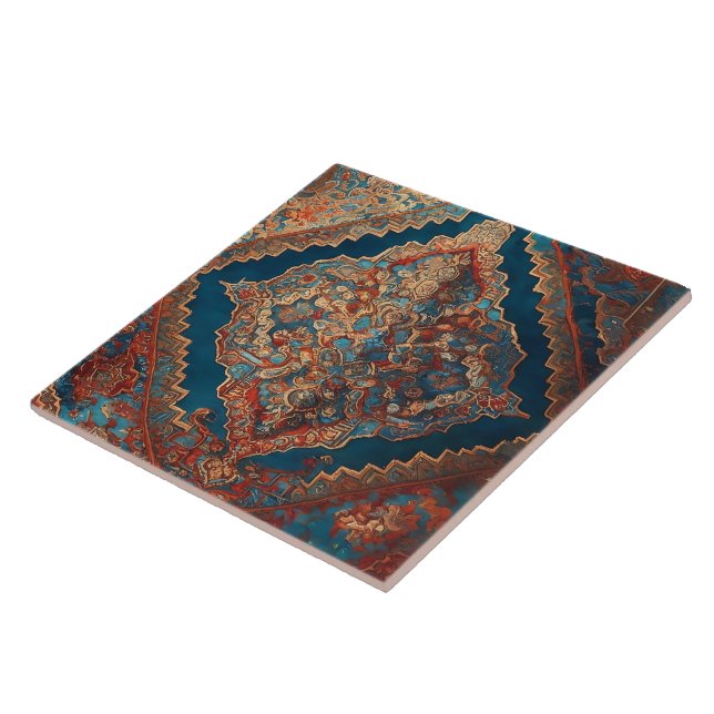 Beautiful Persian Old Pattern Modern Collection Tile (Side)