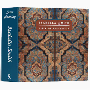 Beautiful Persian Old Pattern Popular Collection Binder