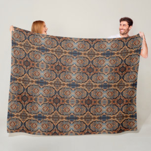 Beautiful Persian Old Pattern Popular Collection Fleece Blanket