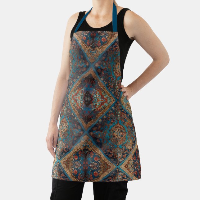 Beautiful Persian Old Pattern Trendy Collection Apron (Insitu)