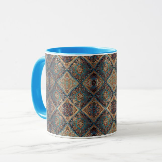 Beautiful Persian Old Pattern Trendy Collection Mug (Front Left)