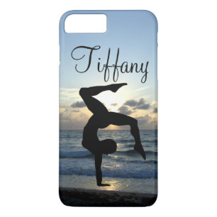 BEAUTIFUL PERSONALIZED GYMNASTICS PHONE CASE