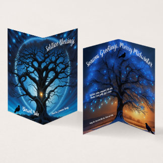 Beautiful Personalized Solstice Midwinter Yule