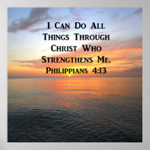BEAUTIFUL PHILIPPIANS 4:13 SUNRISE
