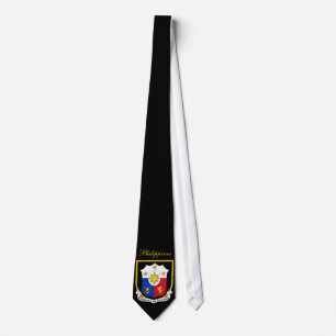 Beautiful Philippines Flag Tie