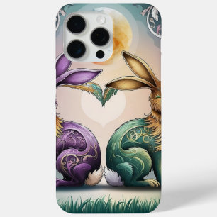 Beautiful phone cover,Colour full Rabbit iphone 15 Pro Max Case